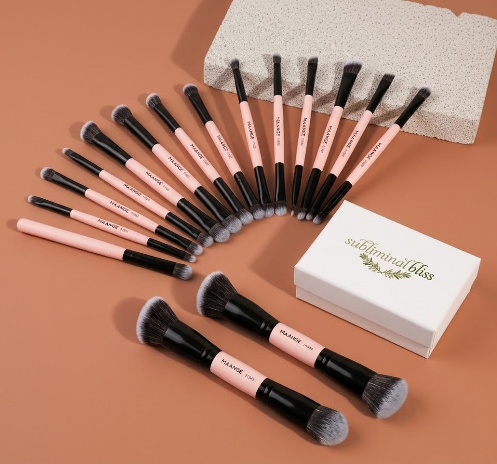 Beauty Bliss™ – 12-Piece Makeup Brush Set