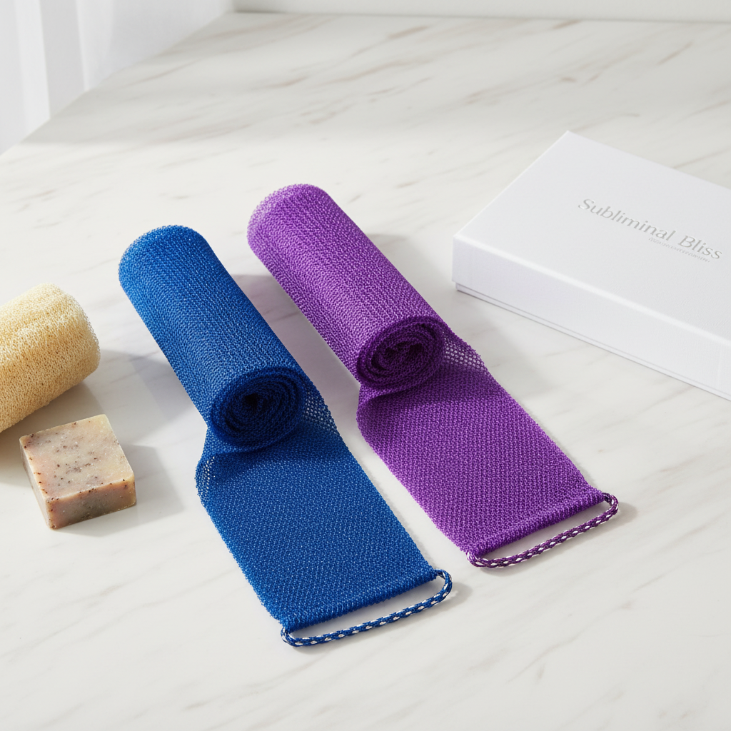 Body Bliss™ – African Exfoliating Mesh Body Sponge