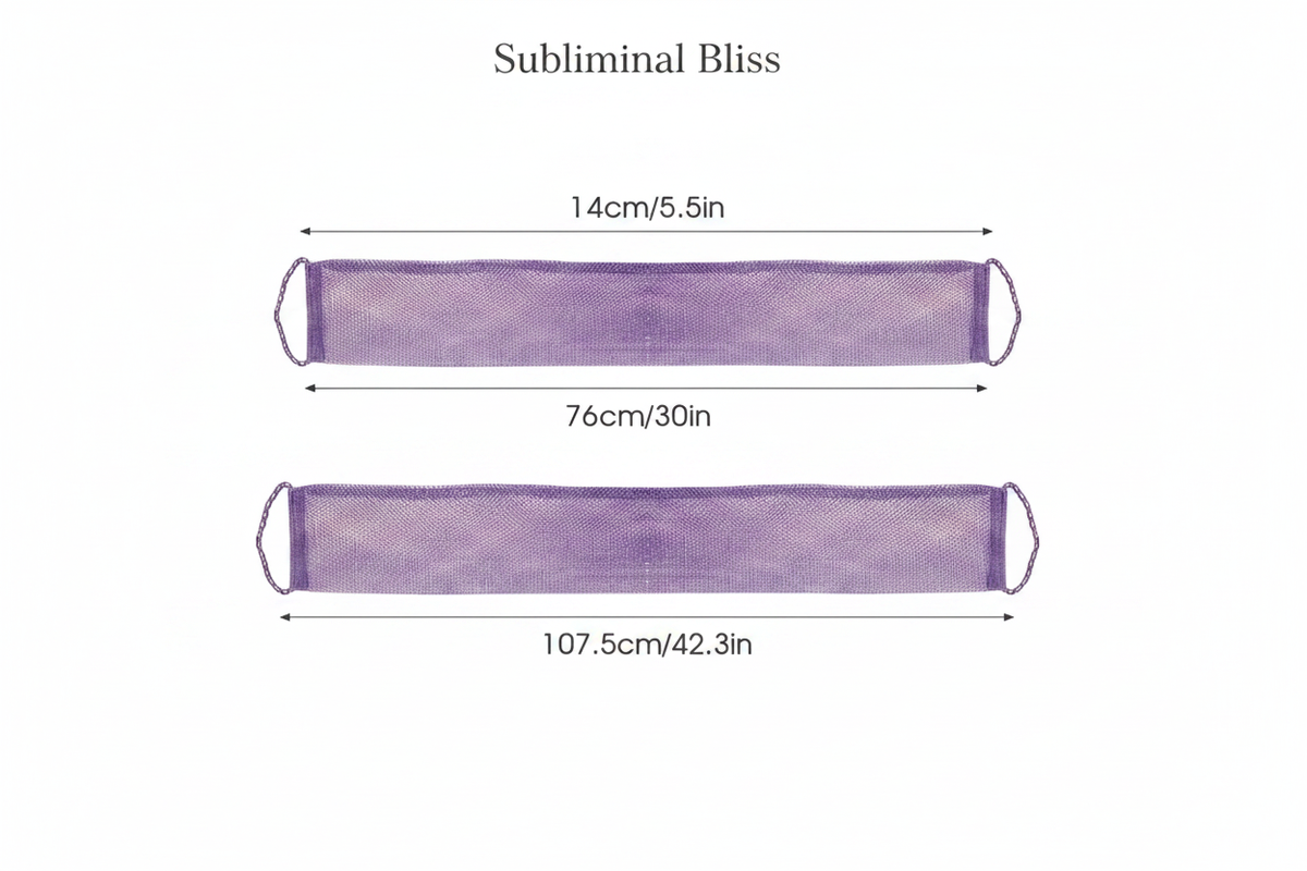 Body Bliss™ – African Exfoliating Mesh Body Sponge