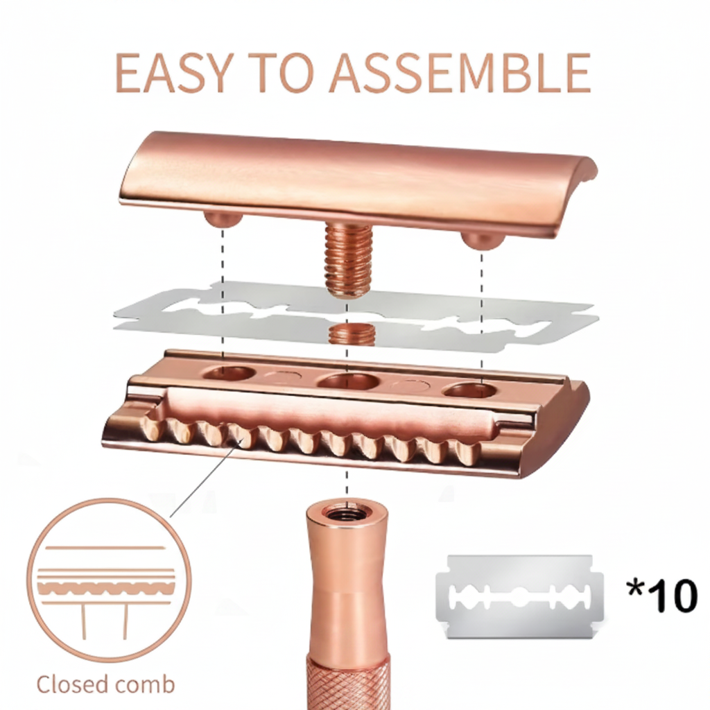 Silk Edge™ – Stainless Steel Beauty Razor