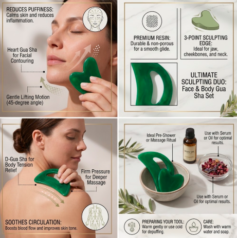 BlissScrape Massage Tool Set