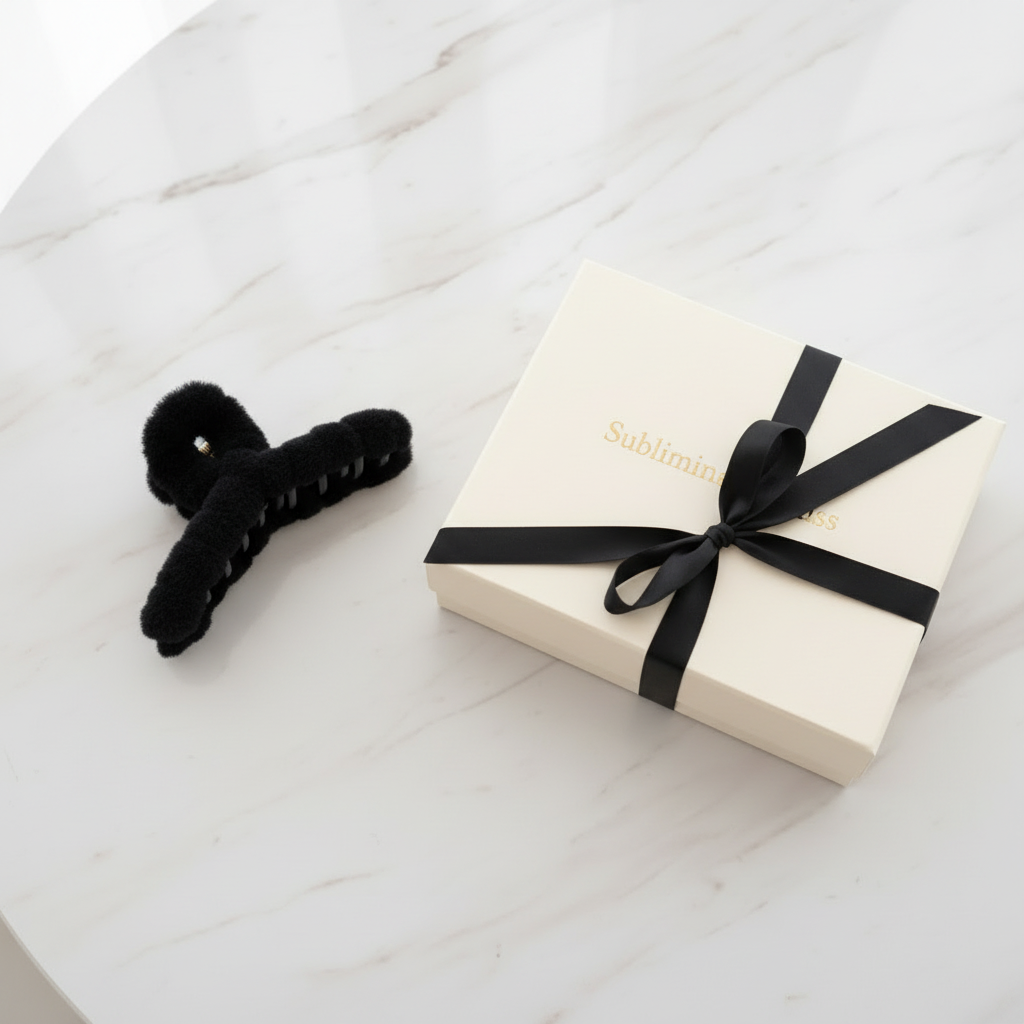 Cozy Claw™ – Large Plush Hair Clip