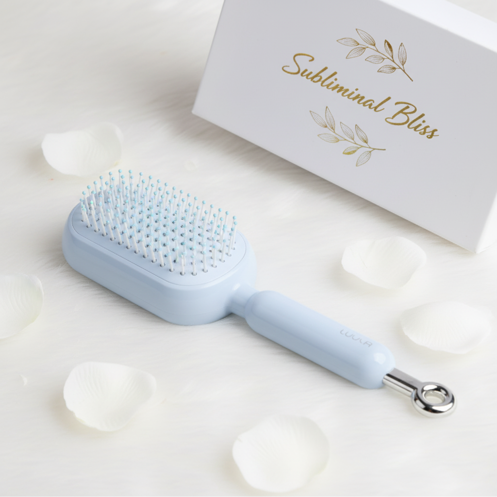 The Clean Comb™ – Retractable Hair Brush