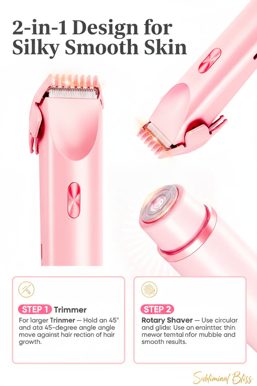 Bare Bliss™ – Rechargeable Beauty Trimmer