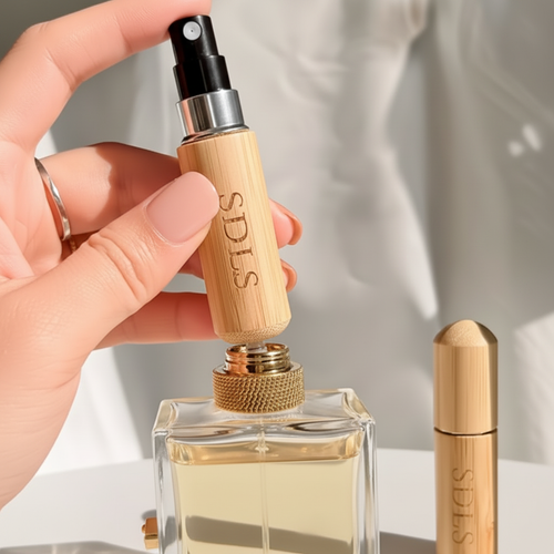 Bamboo Scent Pocket™ – Travel Perfume Atomizer