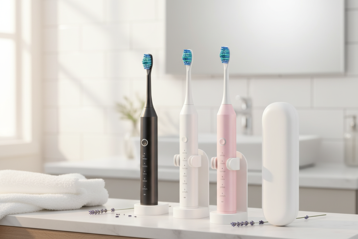 GlowPulse Smart Electric Toothbrush