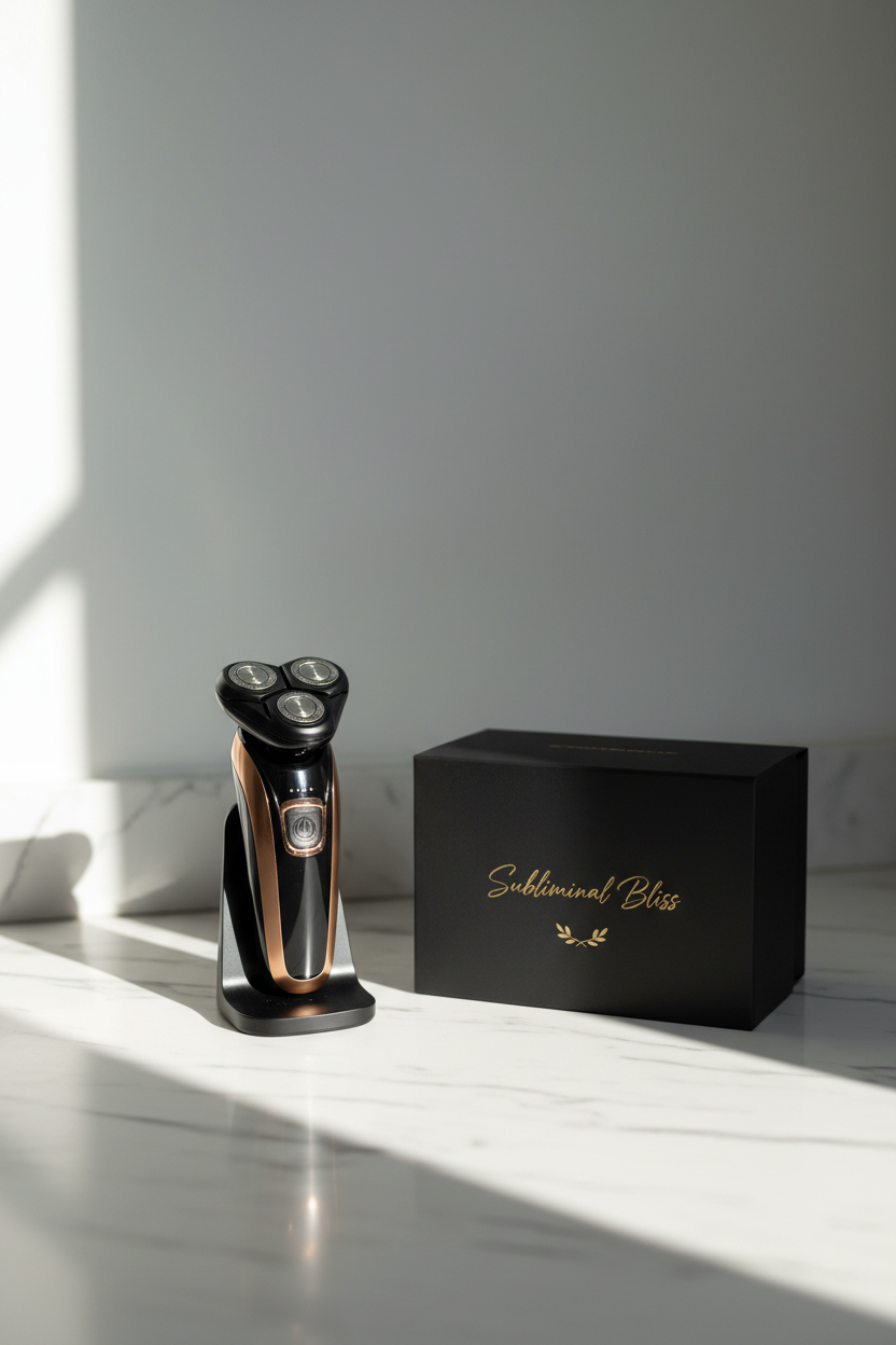 The Shave Dock™ – Wall-Mounted Shaver Holder