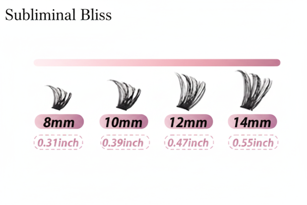 Lash Muse™ – 640-Piece Cluster Lash Kit