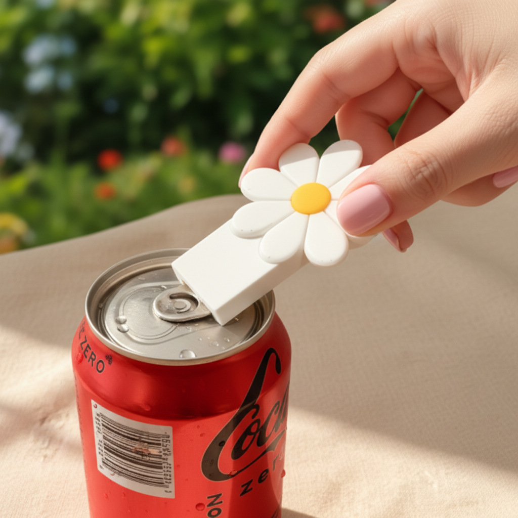 Petal Pop™ – Nail-Friendly Can Opener