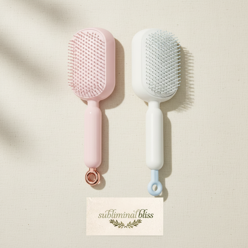 The Clean Comb™ – Retractable Hair Brush